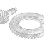 BPIV101362-M5154 Wałek atakujący/koło talerzowe BPART