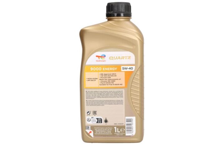 Quartz 5w40 9000 e 1l oleje i smary totalenergies - obrazek 2