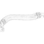 5801942455 Przewód smarowania turbosprężarki OE IVECO