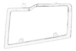 VO20467371 Ramka reflektora OE VOLVO TRUCK