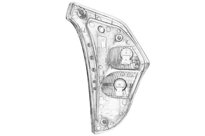 5802464884 lampa tył oe iveco - obrazek 2