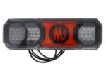 2529 DD L BLACK W282D DD Lampa tył WAŚ
