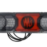 2529 DD L BLACK W282D DD Lampa tył WAŚ