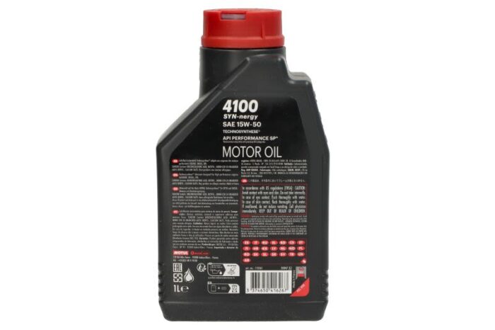 4100 syn-ner 15w50 1l oleje i smary motul - obrazek 2