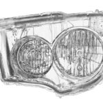 961 820 88 61 Reflektor OE DB TRUCK