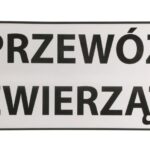 CARGO-T061 Tablica ostrzegawcza/informacyjna CARGOPARTS