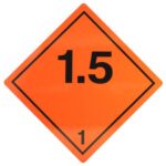 CARGO-T076/T Tablica ostrzegawcza/informacyjna CARGOPARTS