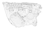961 820 88 61 Reflektor OE DB TRUCK - obrazek 2