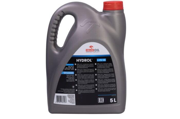 Hydrol l-hv 46 5l oleje i smary orlen - obrazek 2