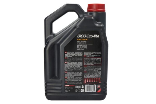 8100 eco-lite 0w16 5l oleje i smary motul - obrazek 2