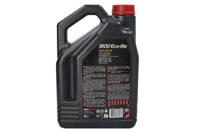 8100 eco-lite 0w16 5l oleje i smary motul - obrazek 2