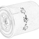172156-73710 Filtr oleju OE YANMAR
