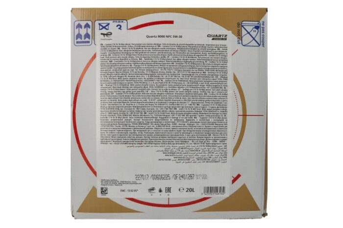 Quartz 5w30 9000 nfc 20lb oleje i smary totalenergies xxl - obrazek 5