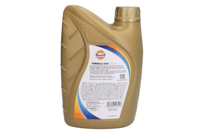 Formula gvx 5w30 1l oleje i smary gulf - obrazek 2