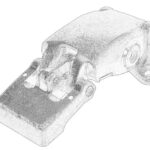 5801528686 Zawias drzwi OE IVECO