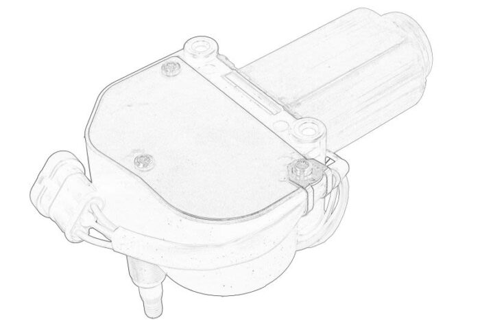 47512620-cnh silnik wycieraczek oe cnh - obrazek 2