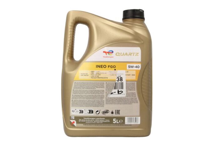 Quartz 5w40 i. Fgo 5l oleje i smary totalenergies - obrazek 2