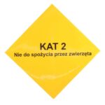 CARGO-T119 Nalepka ostrzegawcza/informacyjna CARGOPARTS