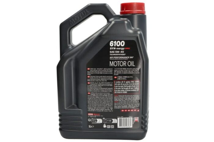 6100 syn-ner s 5w40 5l oleje i smary motul - obrazek 2