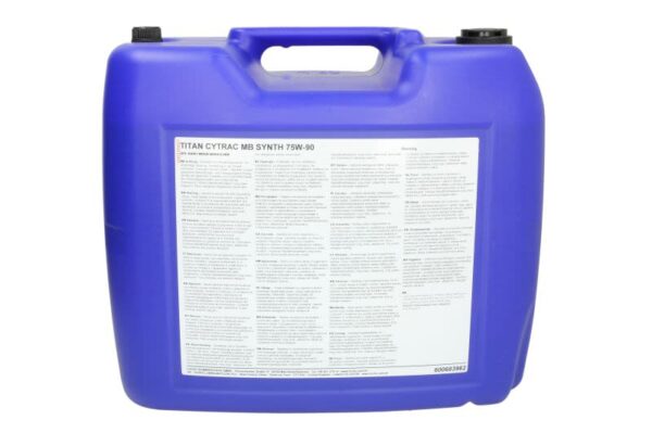 Titan cy. Mb 75w90 20l oleje i smary fuchs xxl - obrazek 2