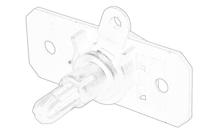 5802269314 elementy reflektora oe iveco - obrazek 2