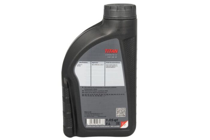 Titan sup. C3 5w40 1l oleje i smary fuchs oil - obrazek 2