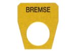 899 140 200 4 Tablica ostrzegawcza/informacyjna WABCO