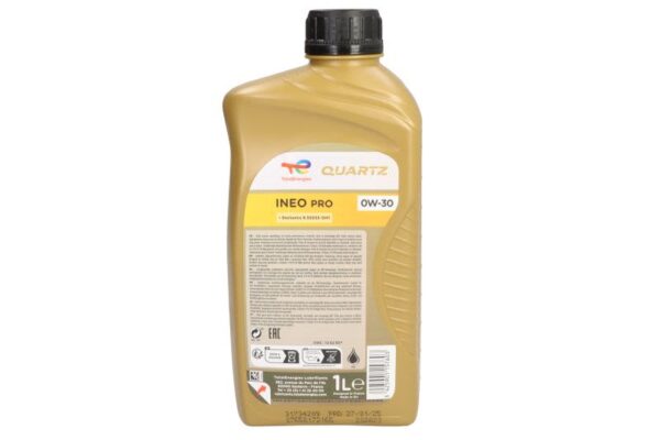 Quartz 0w30 i. Pro 1l oleje i smary totalenergies - obrazek 2