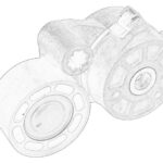VO24767580 Napinacz paska wielorowkowego OE VOLVO TRUCK