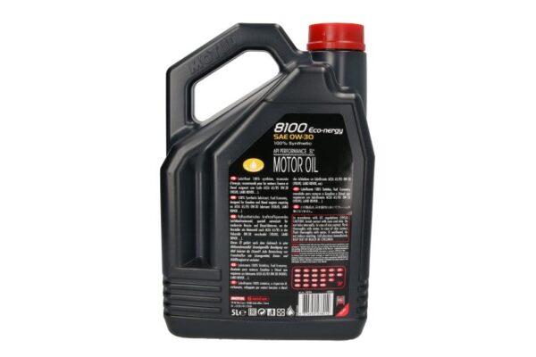 8100 eco-nergy 0w30 5l oleje i smary motul - obrazek 2