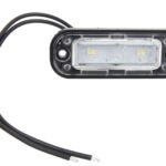 982 W133 Lampa oświetlenia tablicy rej. WAŚ