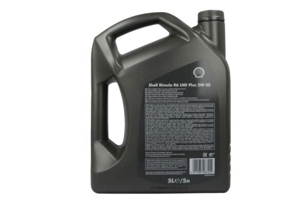 Rimula r6 lme+ 5w30 5l oleje i smary shell - obrazek 2