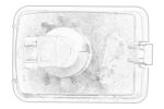 000 826 13 44 DB Lampa tył OE MERCEDES - obrazek 2