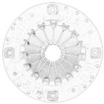 ISU5876101440 Docisk sprzęgła OE ISUZU