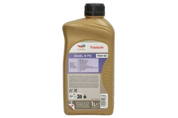 Tra. Dual 9 fe 75w90 1l oleje i smary totalenergies - obrazek 2