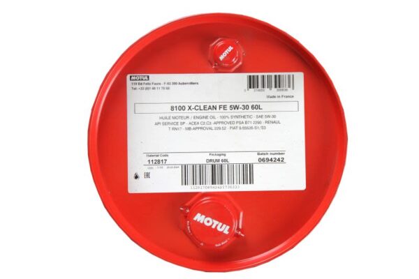 8100 x-clean fe 5w30 60l oleje i smary motul xxl - obrazek 3
