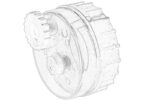 2656F854-PER Odstojnik filtra paliwa OE PERKINS